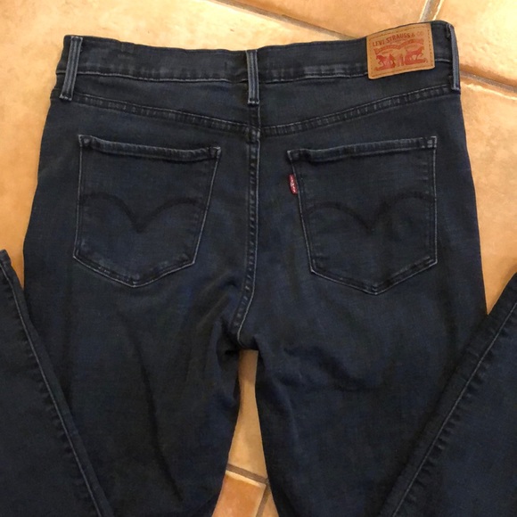 LEVI’S Womens 311 Shaper Skinny Dark Wash Jeans Size 30 - Picture 10 of 10